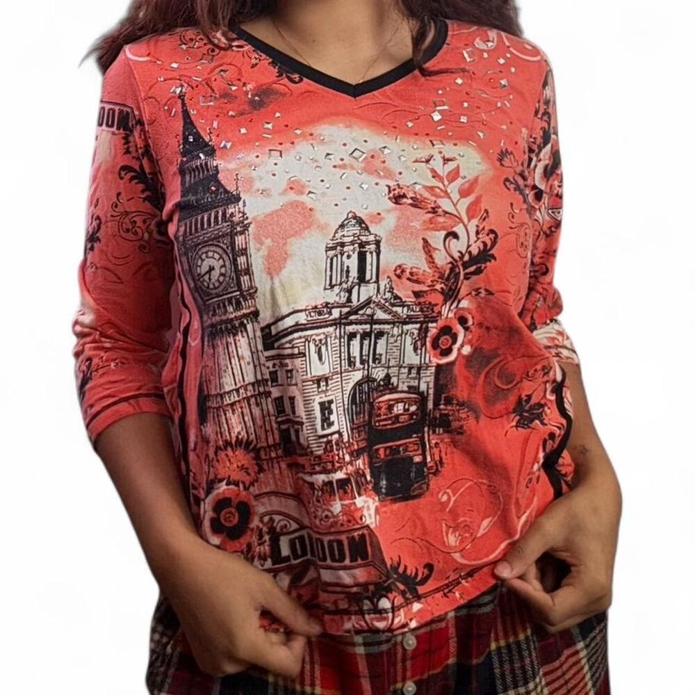 Onque Casuals Women's Red Shirt